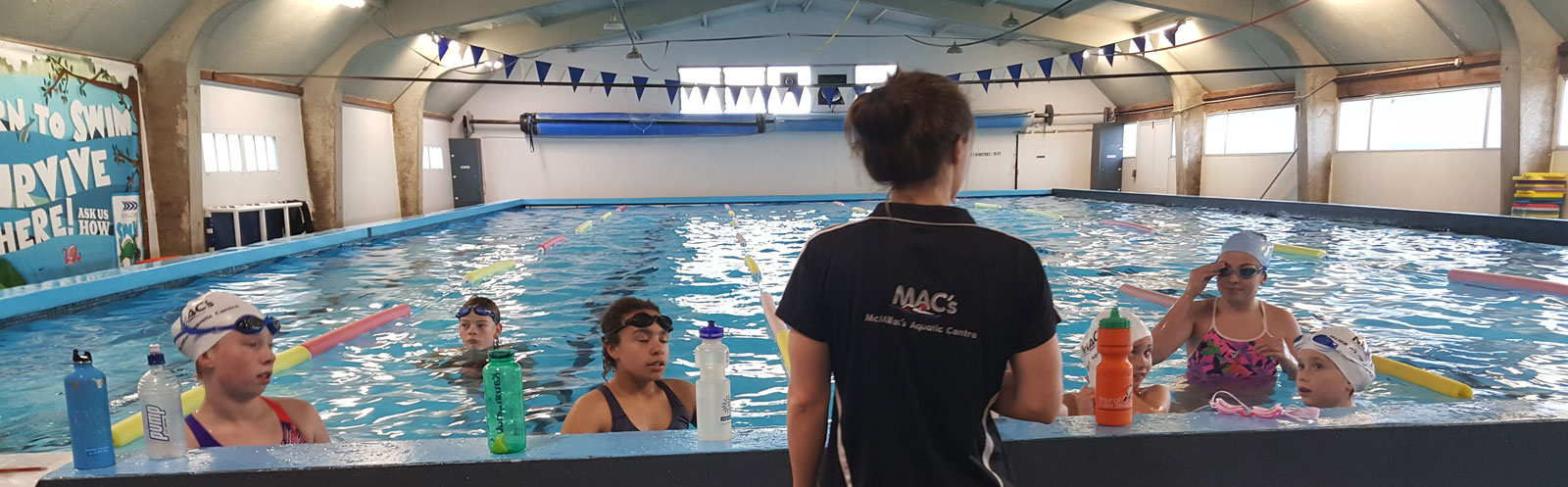 Macs Swimming Banner